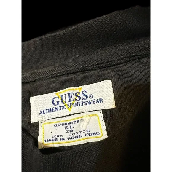 Rare Vintage Guess Sports Basketball All Over Print T Shirt Size XL - Picture 5 of 5